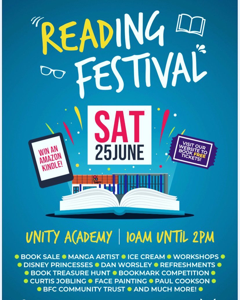 Bethllatham's tweet image. Love reading? Fancy a trip to Blackpool this weekend? 5 days to go! Get your free tickets eventbrite.com/e/332930573307  and join us for a great day out celebrating all things reading.