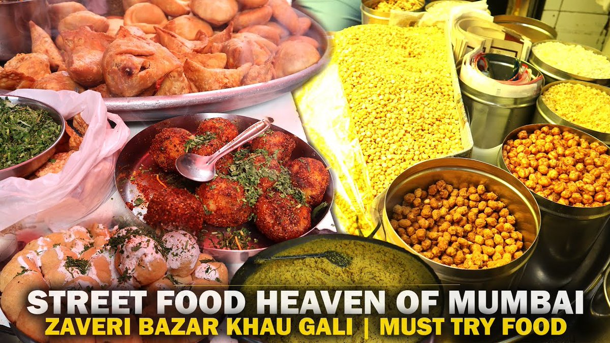 ZCookhouse's tweet image. Explore the famous veg eat street of Mumabi - Zaveri Bazar Khau Galli youtube.com/watch?v=9GEeCu…
#mumbaistreetfood #zaveribazar #mumbaifood #indianstreetfood #zainabcookhouse #mumbaifoodtour #foodvlog