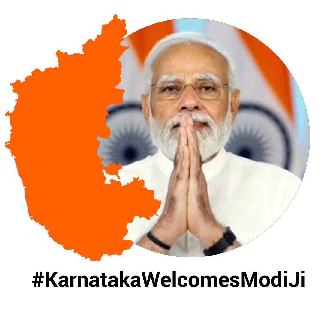 Bengaluru is delighted to welcome our honorable Prime Minister Shri Narendra Modi, the pilot of new India flourishing globally. #KarnatakaWelcomesModiJi