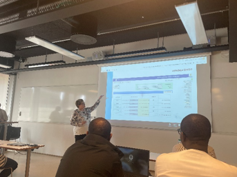 HISP_SA_'s tweet image. At HISP Week in Oslo – an event that leads up to the 2022 DHIS2 Annual Conference. Our Engineering Manager - Elmarie Claasen presented some key insights into our work using DHIS2 for surveillance.

#DHIS2 #Surveillance #UHC #GlobalGood #DigitalHealth #AfricaCDC #BBLT