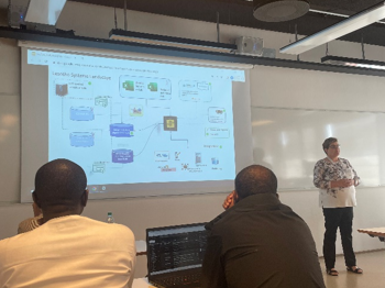 HISP_SA_'s tweet image. At HISP Week in Oslo – an event that leads up to the 2022 DHIS2 Annual Conference. Our Engineering Manager - Elmarie Claasen presented some key insights into our work using DHIS2 for surveillance.

#DHIS2 #Surveillance #UHC #GlobalGood #DigitalHealth #AfricaCDC #BBLT