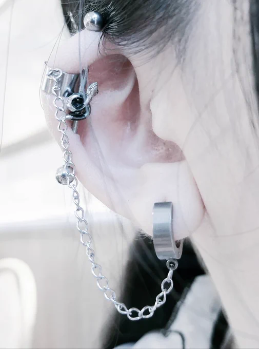 my ears(?) 