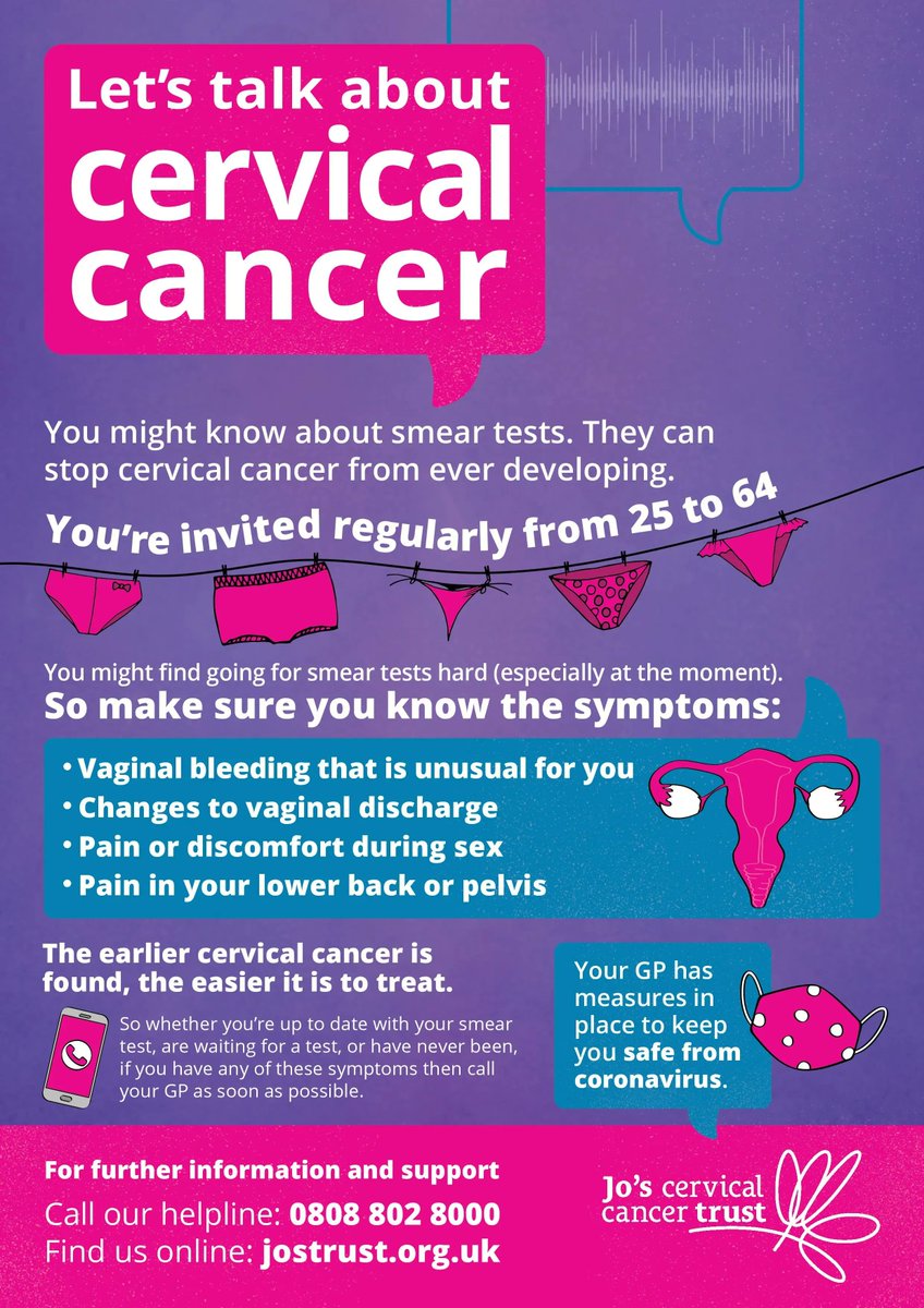 OrkneyRSAS's tweet photo. It's Cervical Screening Week. Everyone has a different experience of cervical screening. If you are looking for ways to make cervical screening (a smear test) better for you, there are lots of things you can try. @JoTrust is a great resource for tips and tricks #cervicalscreening https://t.co/OyPmknWpFE