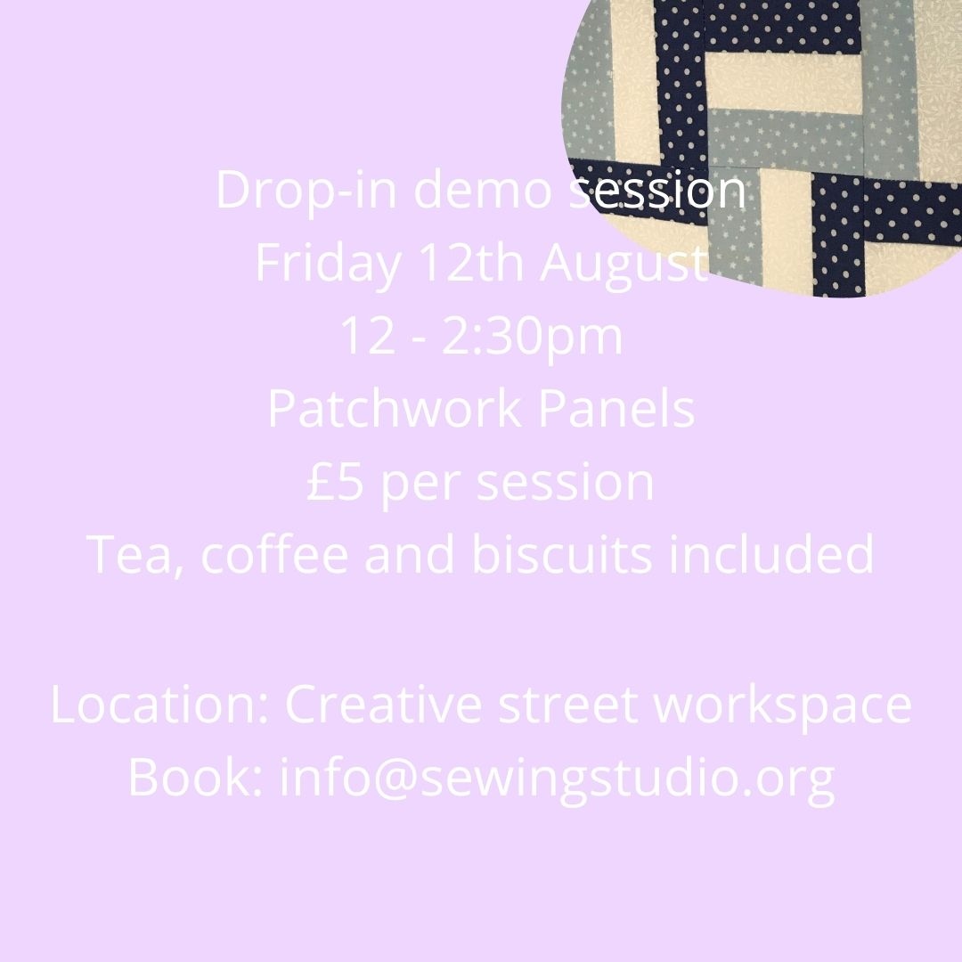 brenda_studio's tweet photo. Drop in on 12th August at 12pm for a demo on Patchwork Panels 

#sewing #sewist #sewingproject #fabric #sew #fabrics #fabricstore #fabricshop #sewingmachine #quiltpatterndesigner #quiltlove #patchworkproject #patchworkdemo #demo #dropin https://t.co/Xi8HQKHvNE