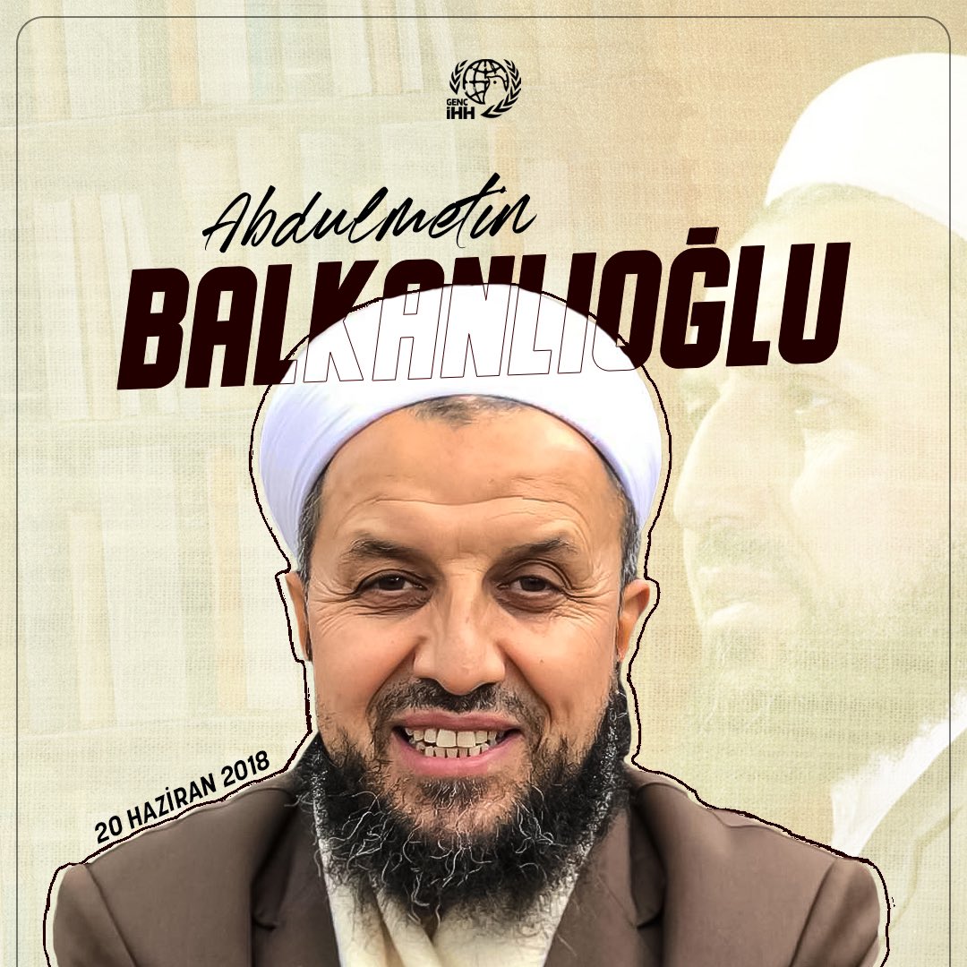 Ümmetin neşesi #AbdulmetinBalkanlıoğlu hocamızı vefatının yıl dönümünde rahmetle anıyoruz.