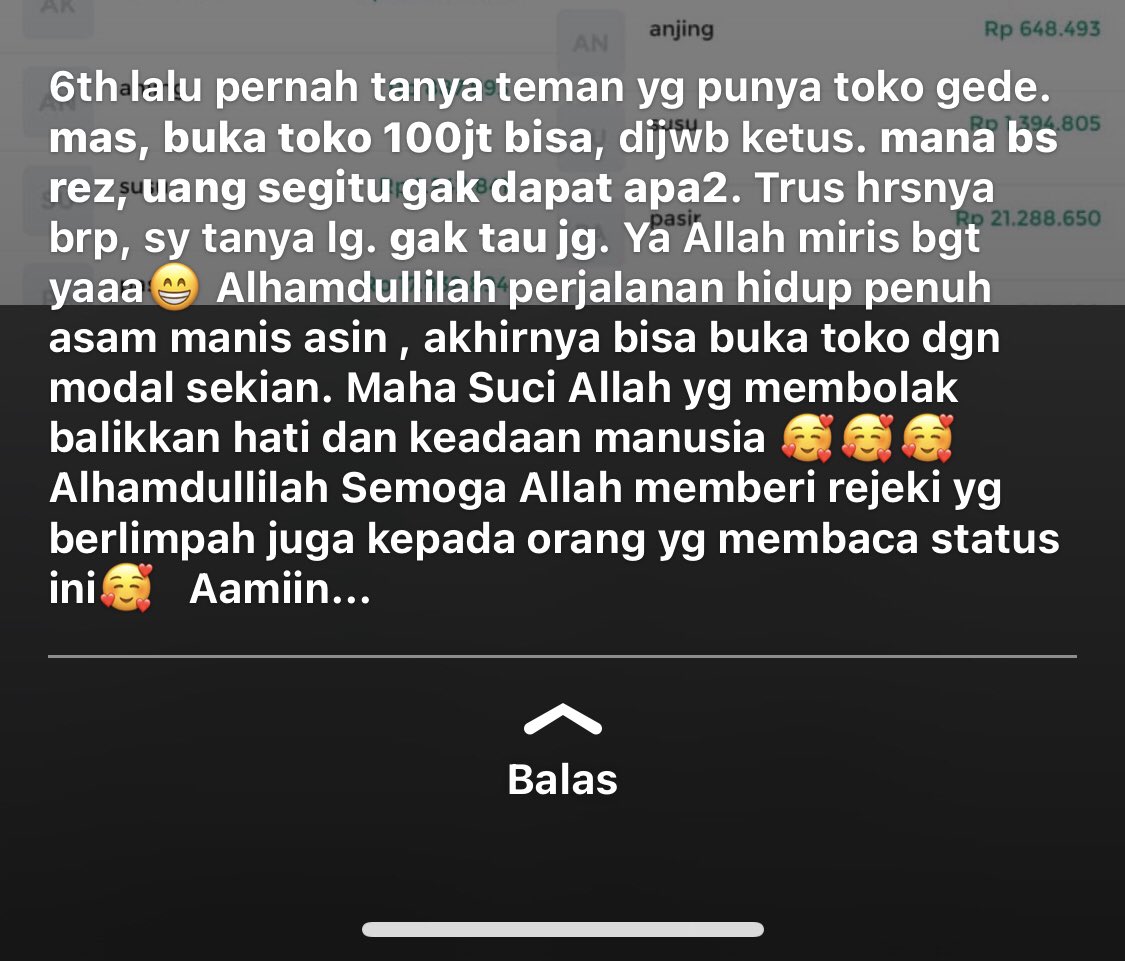 rada terharu bacanya