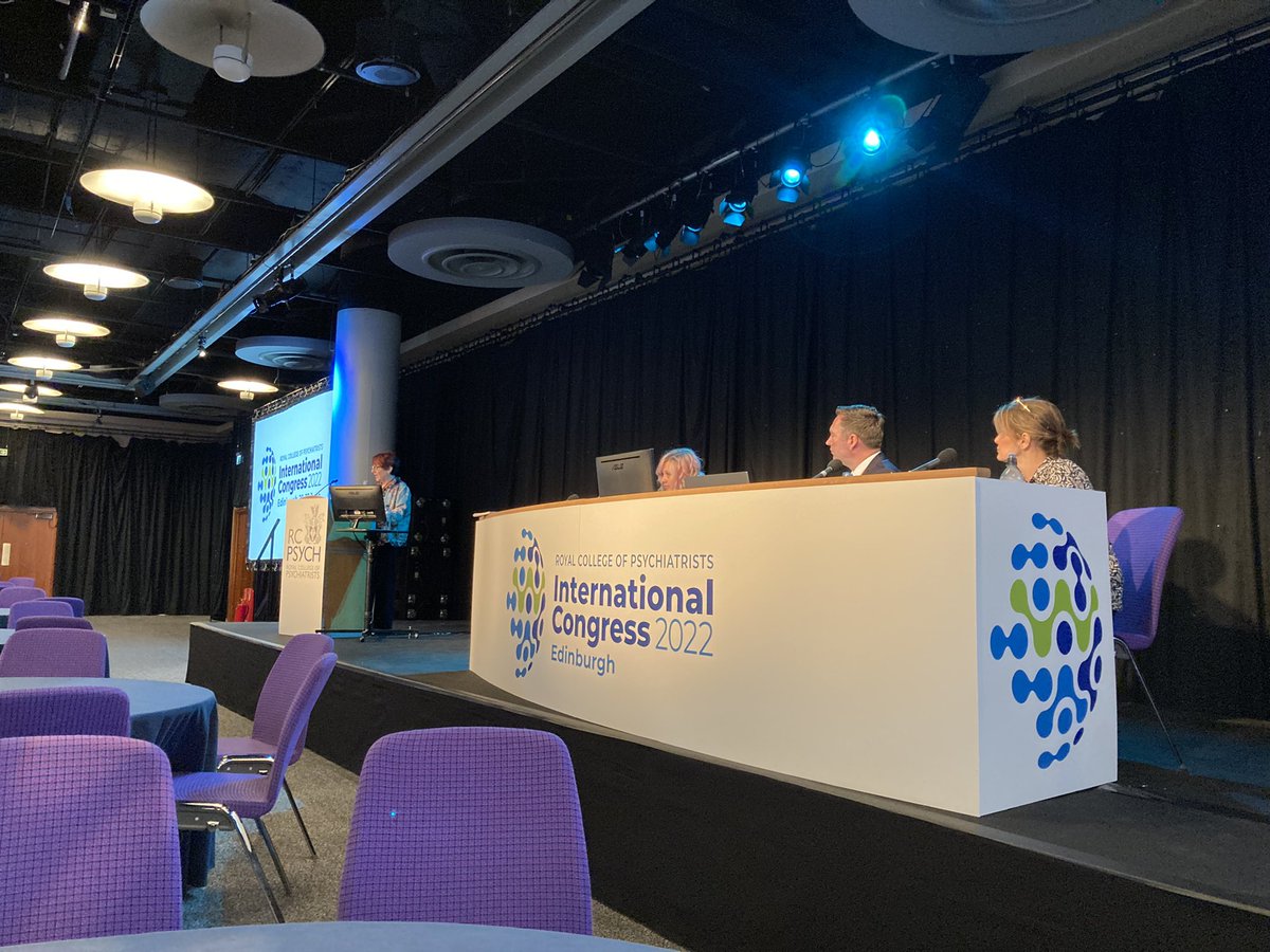 Proud of my colleagues from the <a href="/rcpsych/">Royal College of Psychiatrists</a> Patient Safety &amp; Coproduction groups talking about patient safety. Recognising the need to empower those who haven’t had a voice, and how patients have a role to play in creating their own safety #RCPsychIC22 #patientsafety