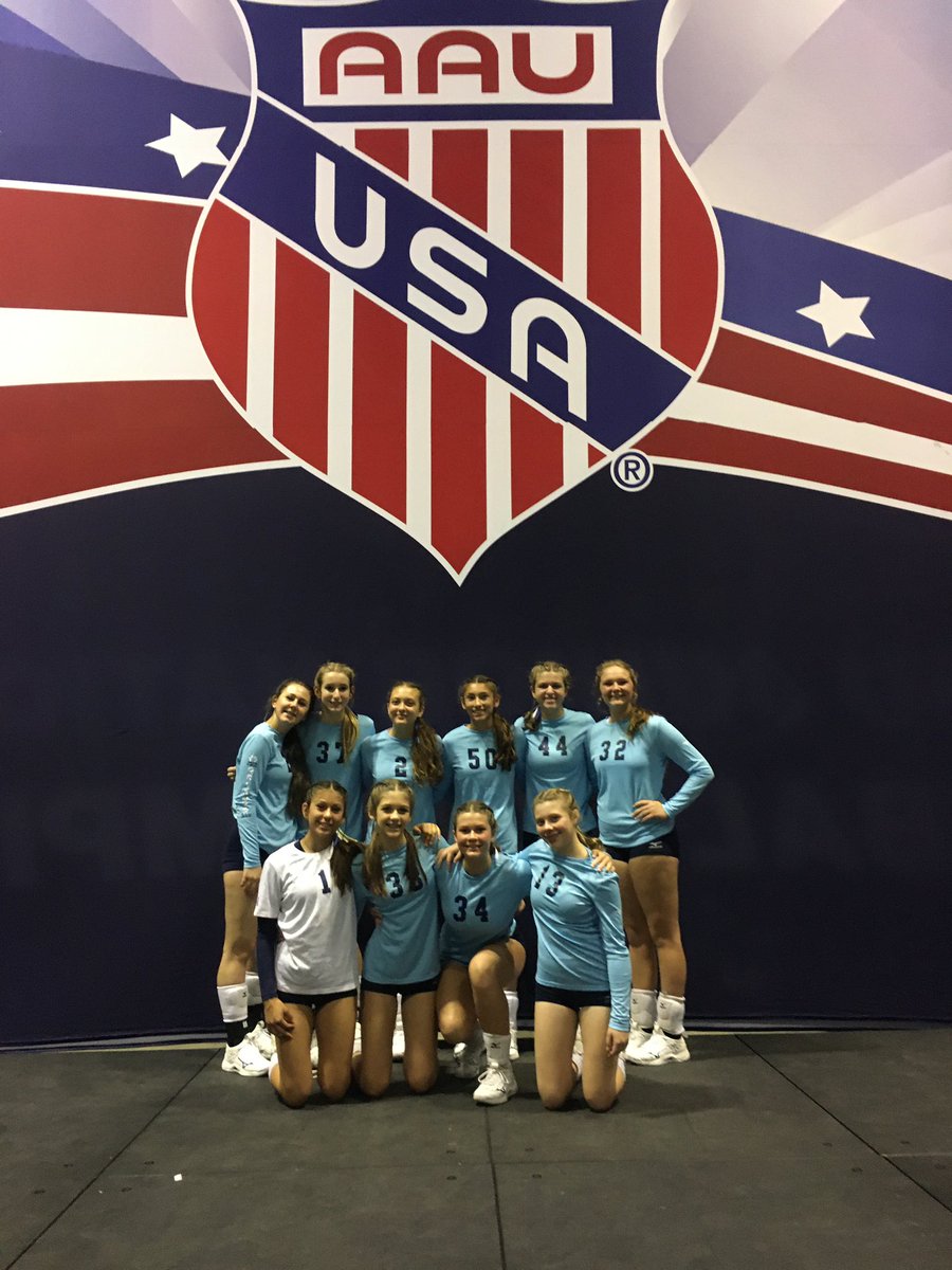 Rolling Thunder VBC (@rtvolleyball) on Twitter photo 14 Blue fought very hard down in Orlando at <a href="/aauvolleyball/">AAU Volleyball</a> Nationals! We are all very proud of them. Good job everyone! 14 Blue fought very hard down in Orlando at <a href="/aauvolleyball/">AAU Volleyball</a> Nationals! We are all very proud of them. Good job everyone!