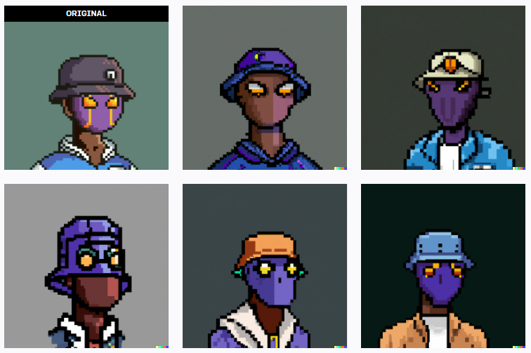 Look at how my <a href="/maskedkidsNFT/">MASKED KIDS</a> AI render turned out 🔥

Let me know which you think looks the best and I'll use it as my MK server PFP😂

#NFTs #NFTCommunity #dallemini #dalle