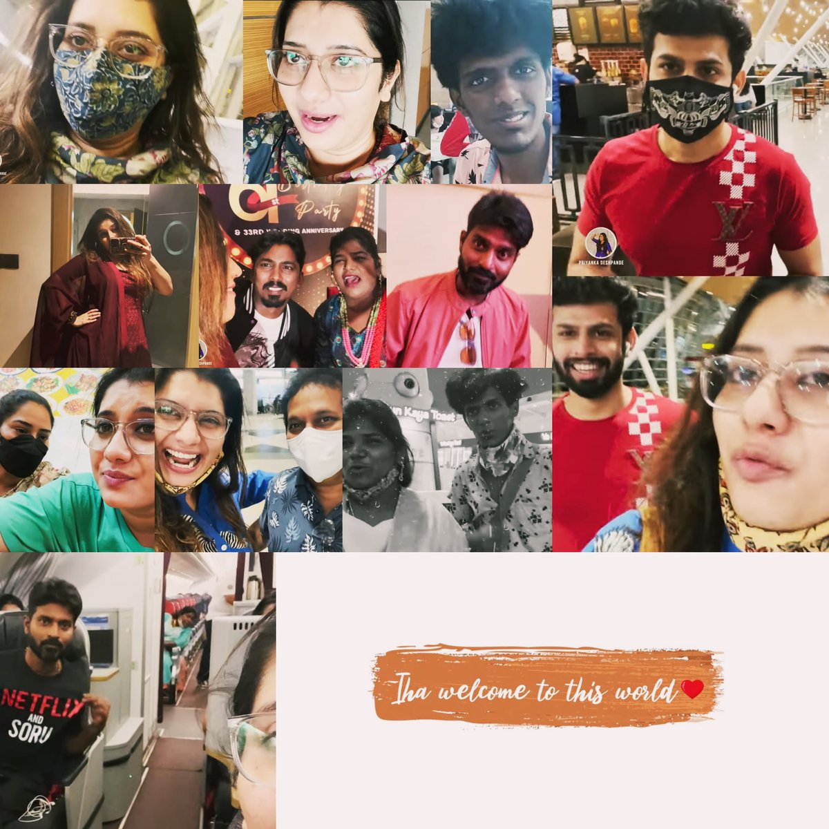 minniecreation8's tweet photo. New vlog with lot of fun moments with #Priyanka @Priyanka2804 ❤️ #Bala #Nisha.
Best pair #makpri #Makapa @makapa_anand 💕. Priyanka met Vallom #Varun @iamactorvarun 🫶🏽. Welcome Iha 😍. Selamat Datang Ke Malaysia | Welcome to this world, Iha https://t.co/vY0cSaAmND via @YouTube https://t.co/eOUanISGs6