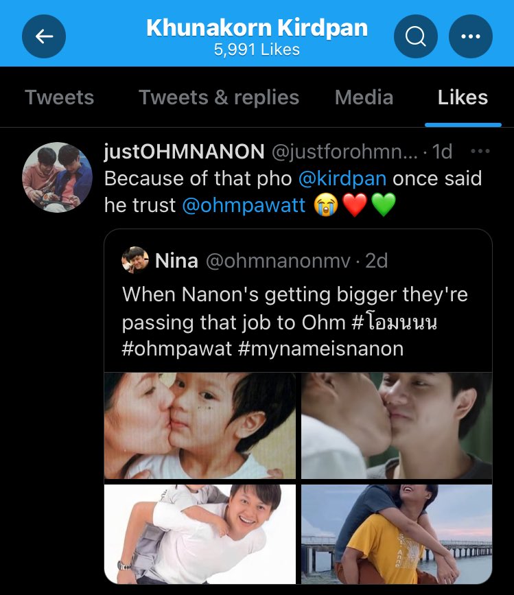 jul3rd_'s tweet photo. พ่อโก้เฟบทวีตนี้ด้วย แล้วดูข้อความกับรูปที่เขาเอามาเทียบกันสิ😭😭😭🤍 https://t.co/CTAKVgaxAm