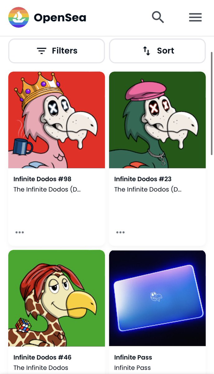 Having a really tough time, deciding which one should be my profile picture? I guess I’m reaching out on Twitter for some help.
@InfiniteDodos #Dodos #NewNFTProfilePic #OpenSeaNFT