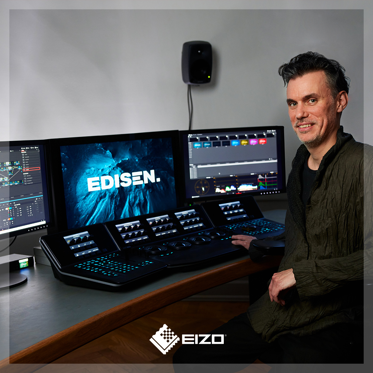 See why creative content producer @edisencompany chose the ColorEdge PROMINENCE CG3146 HDR reference monitor with built-in calibration for color grading. eizoglobal.com/solutions/case… #HDR #colormanagement #calibration #postproduction #colorgrading