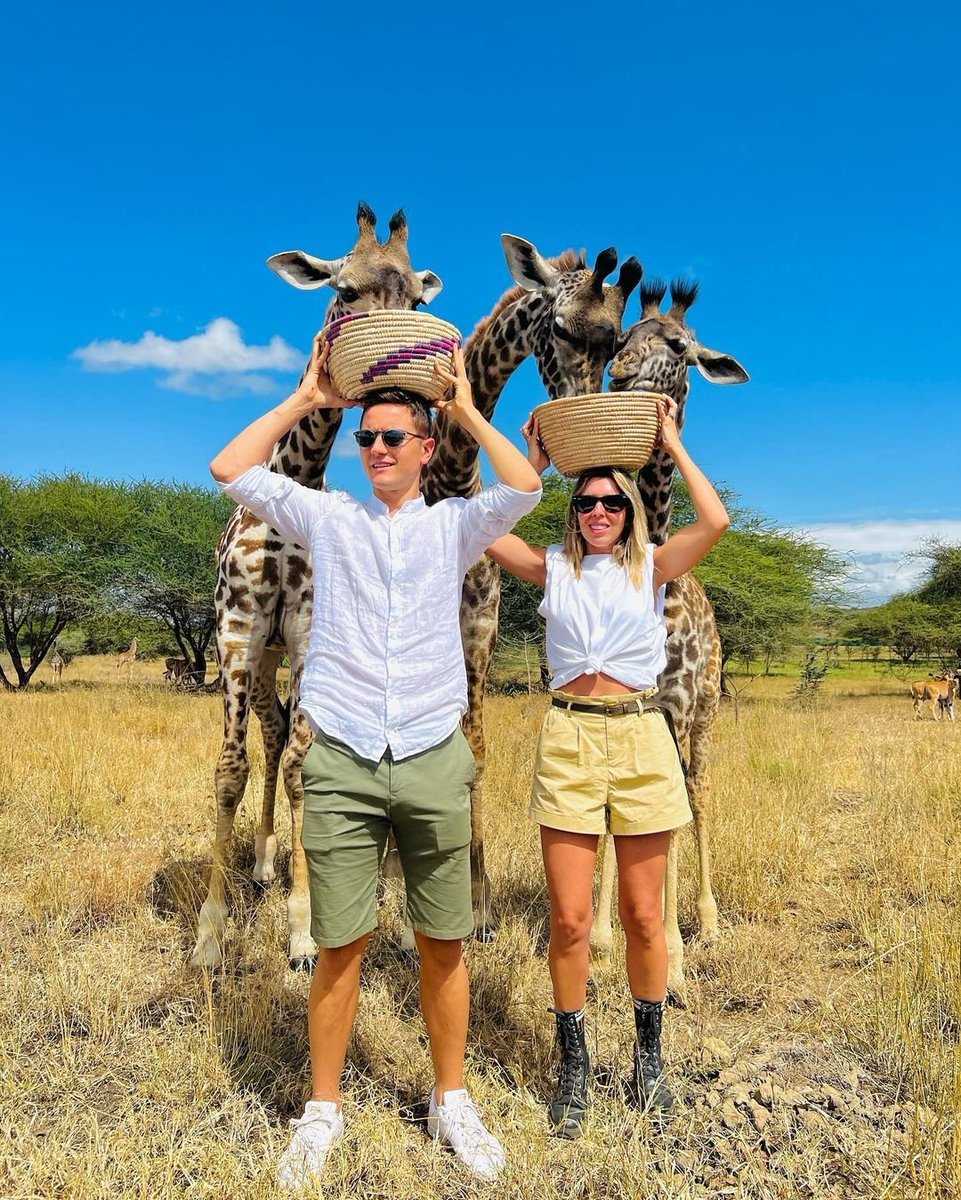 AfricaFactsZone's tweet photo. Mauro Icardi, Ander Herrera, Ibrahima Konate and Stefan de Vrij are all spending their holidays at national parks in Tanzania.

Herrera and his wife have visited Zanzibar and Serengeti.

Icardi and his wife also visited Ngorongoro, Tanzania last year.

Konate is in Zanzibar. https://t.co/FlQKPNXov4