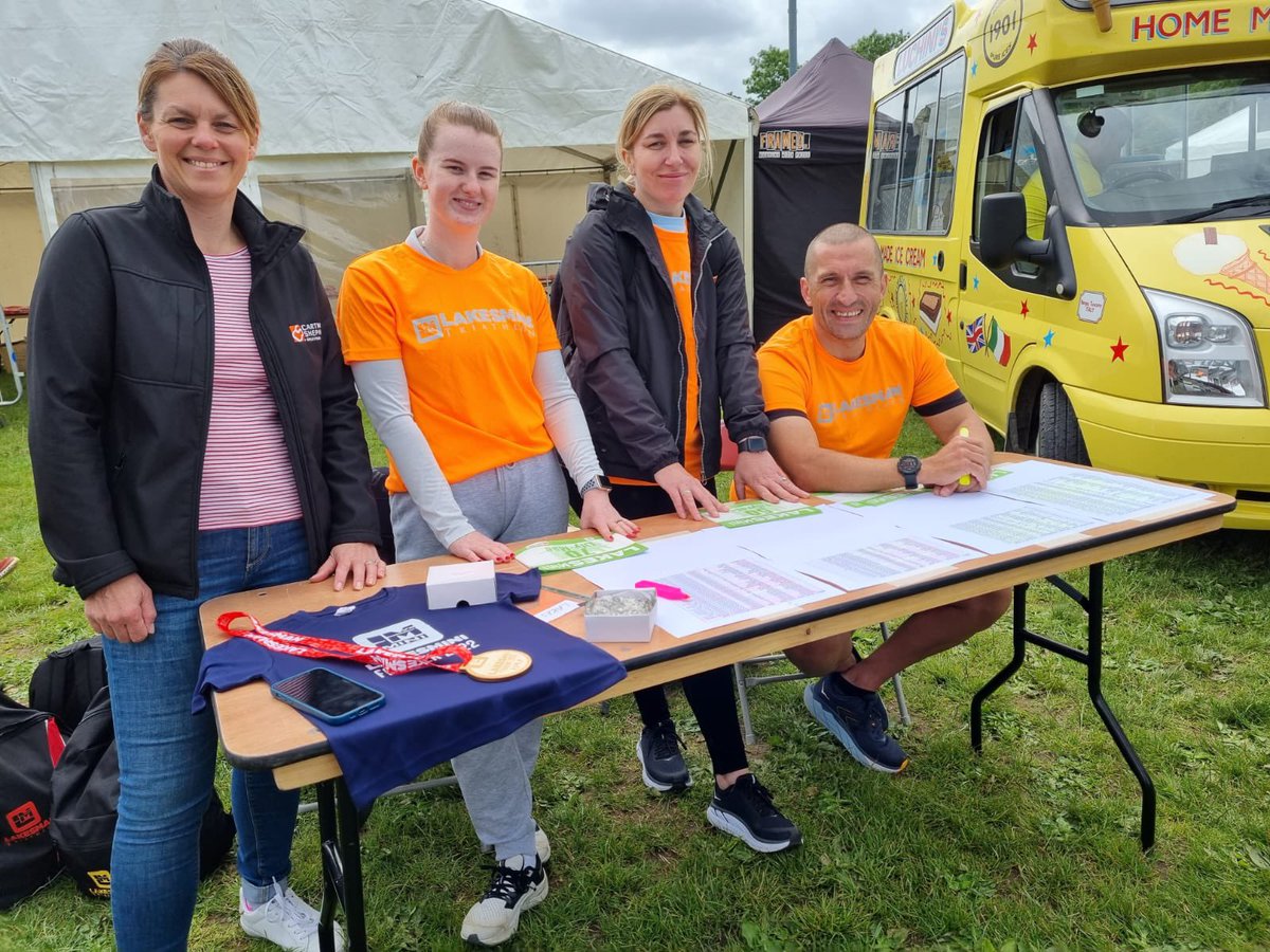 Cartmells's tweet photo. A great weekend had by the @TheLakesmanTri team!
Didnโt our balloon arch look fabulous at #TheLakesMINI
Well done to all involved, another cracking event from #TeamLakesman
#ProudToSupport https://t.co/lrXfqG2usU