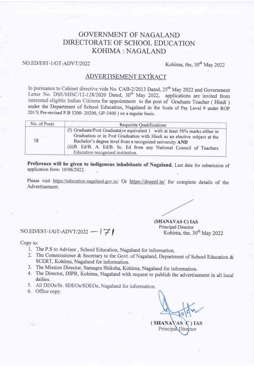RPP_Nagaland's tweet photo. Hon'ble @KtSukhalu by dismissing 312 Hindi post applicants on the ground that these people aren't B.Ed qualified, you contradicted ur own dept notification

You've been #disingenuous 

@Neiphiu_Rio @YanthungoPatton @pangnyu
@NDPPofficial @BJP4Nagaland @npfnagaland https://t.co/vOG9iJRLCT