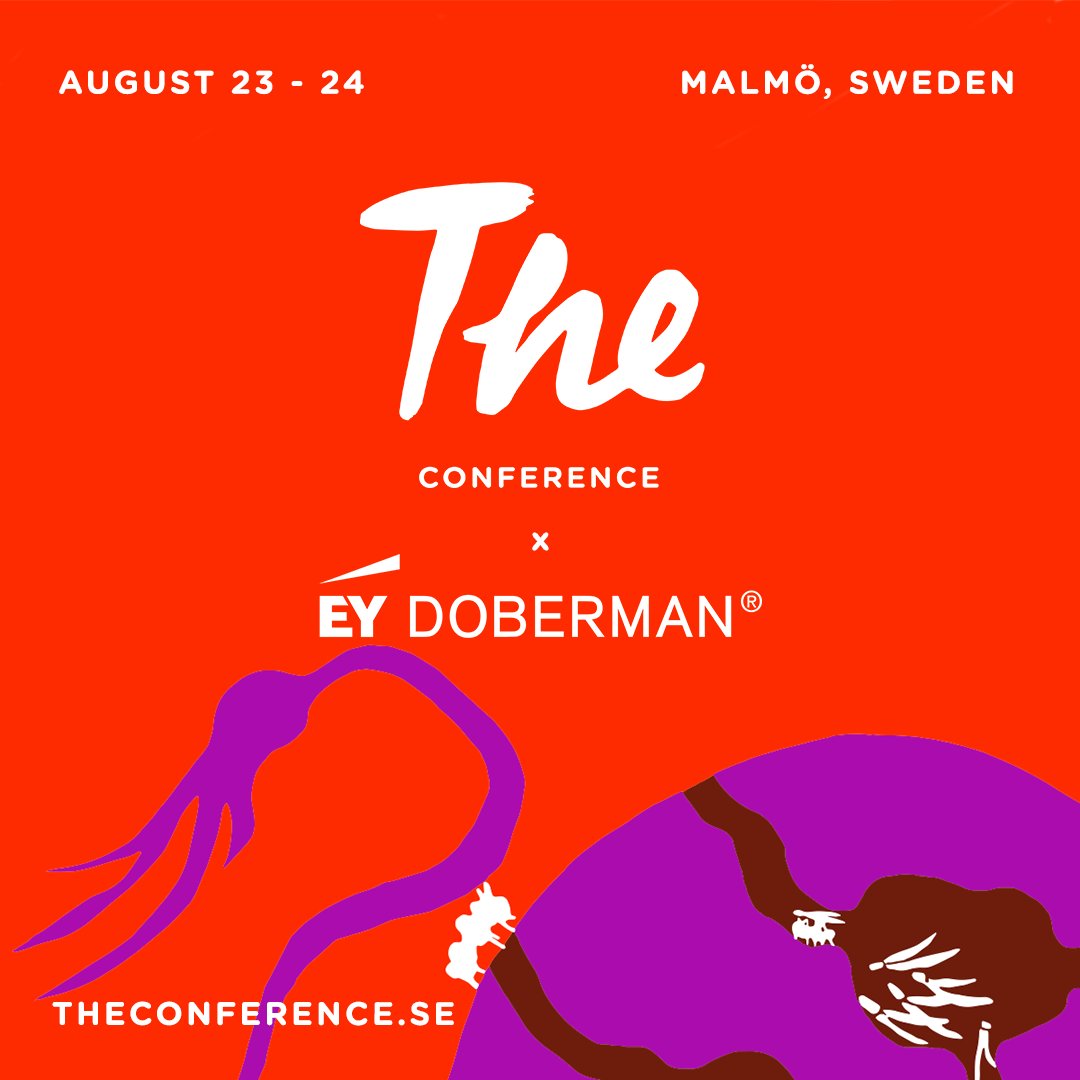 TheConfMalmo's tweet photo. #theconf x EY Doberman! In collaboration with our main partner @ey_doberman, we’re creating an immersive physical experience that engages all of your senses to manifest regenerative futures and illustrate the stark contrast with how business as usual will leave us and the planet. https://t.co/eBkidypqhG