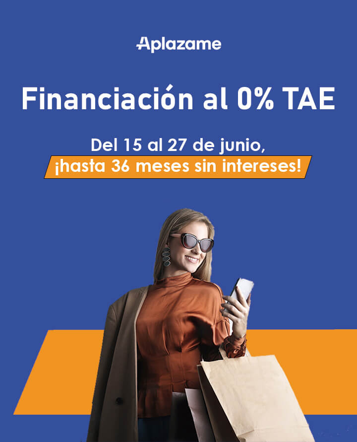 ✨Financiación al 0% TAE en todas tus compras✨

Solo hasta el 27 de junio, puedes comprar tu smartphone, tablet o smartwatch preferido y pagarlo cómodamente y SIN INTERESES. ¡Puedes elegir hasta 36 cuotas! 

Entra ahora a Maxmovil.com y aprovecha esta oportunidad ⏩