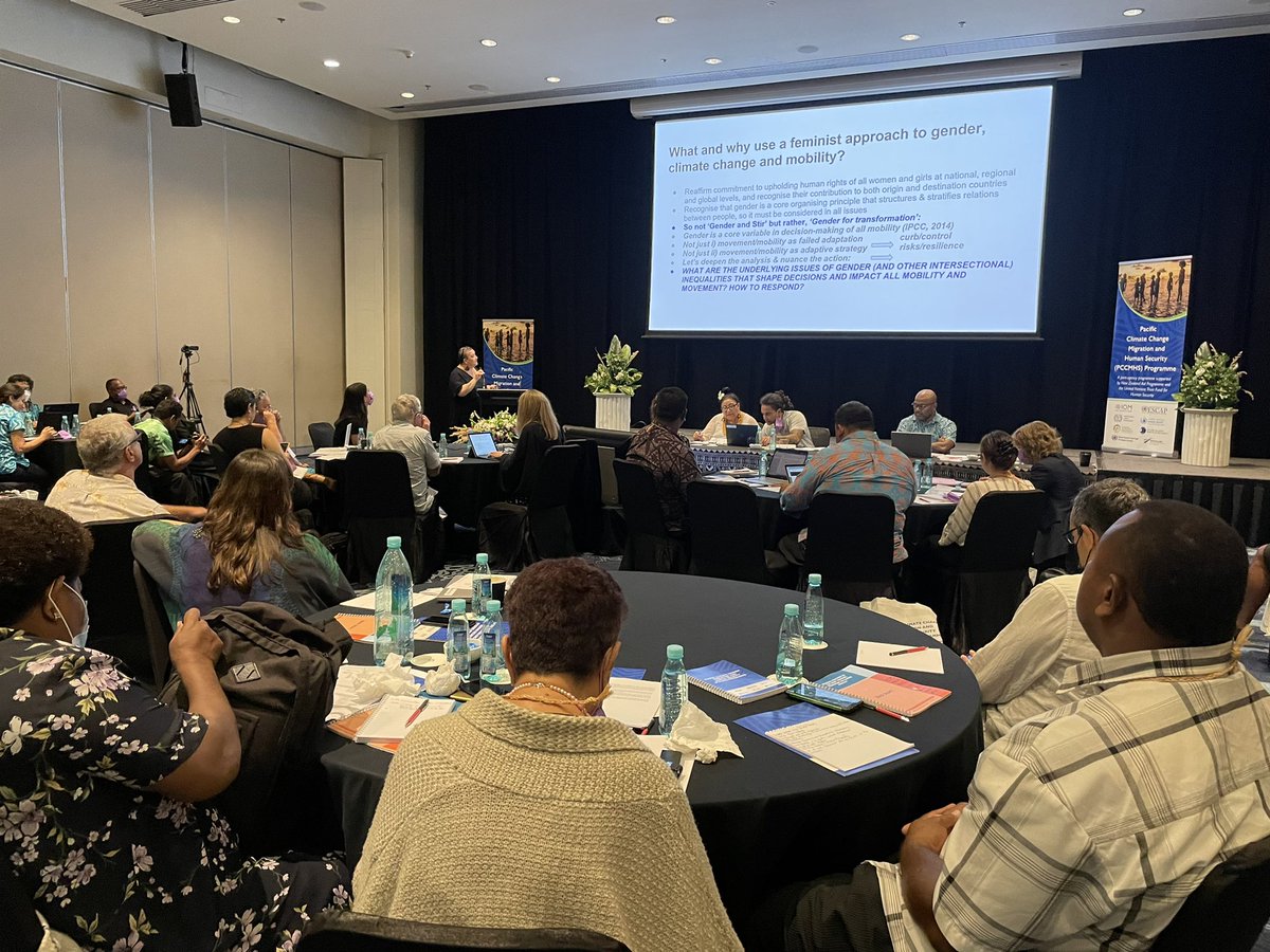 skantha679's tweet photo. Day 1️⃣ of regional dialogue with non-state actors on #climatemobility framework opened with statement from @FijiPM, chaired by DS Nayasi @Fiji_MOFA, great facilitation by Pefi Kingi @PacificWIN and rich discussions #climatemobility #regionalframework https://t.co/vAyeTqgT4l