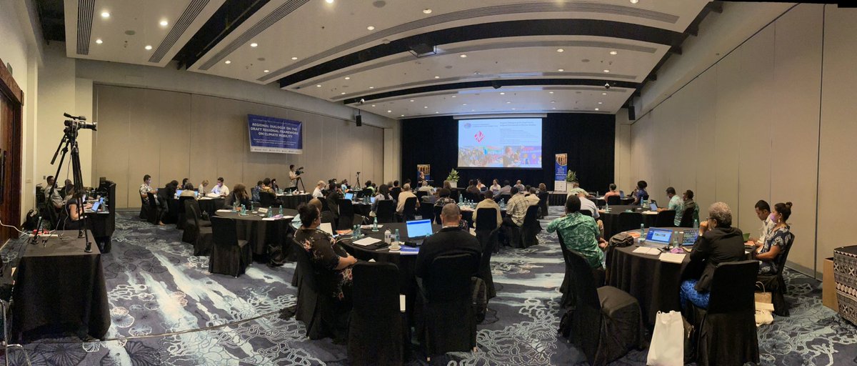 skantha679's tweet photo. Day 1️⃣ of regional dialogue with non-state actors on #climatemobility framework opened with statement from @FijiPM, chaired by DS Nayasi @Fiji_MOFA, great facilitation by Pefi Kingi @PacificWIN and rich discussions #climatemobility #regionalframework https://t.co/vAyeTqgT4l