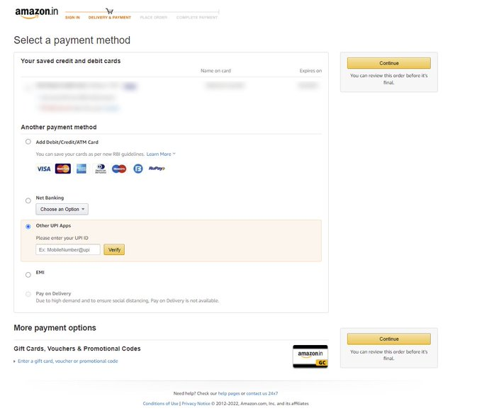 Consoles India on Twitter "This opens the payment page. Select UPI for