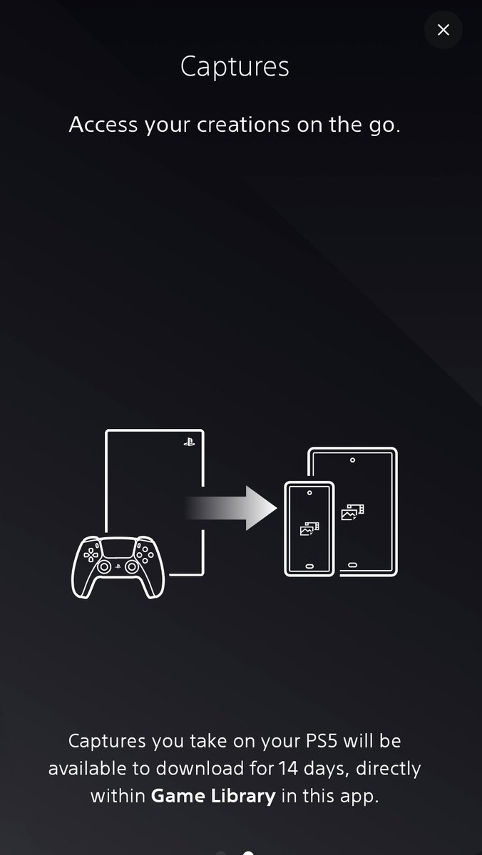 virtualjono's tweet photo. Finally! Recent PS5 captures are now available in app for 14 days. Feature needs enabling in app #Photomode #Ps5 https://t.co/NCbr97A7uV