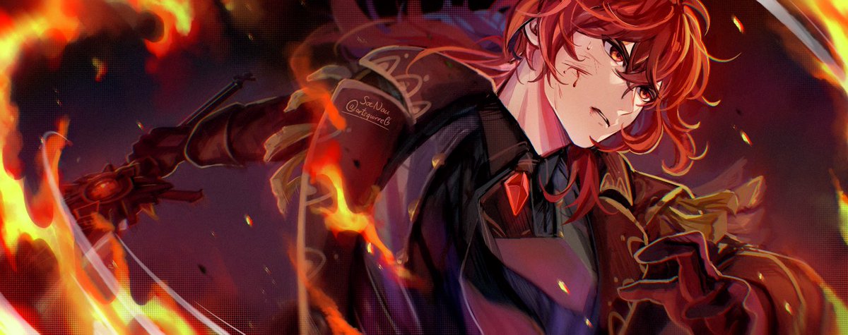 Captain Pyro 🦉🔥

#diluc #genshinimpact