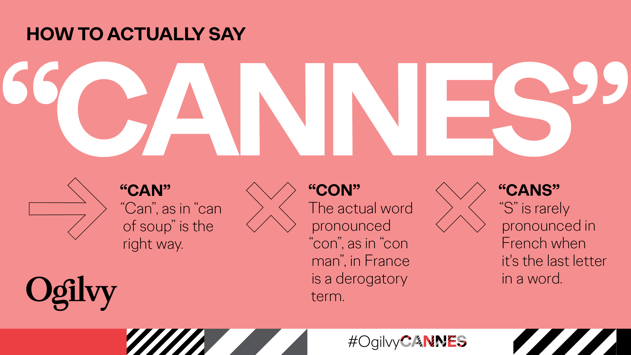 Ogilvy on Twitter "As we head into CannesLions2022, here's a friendly reminder of how to