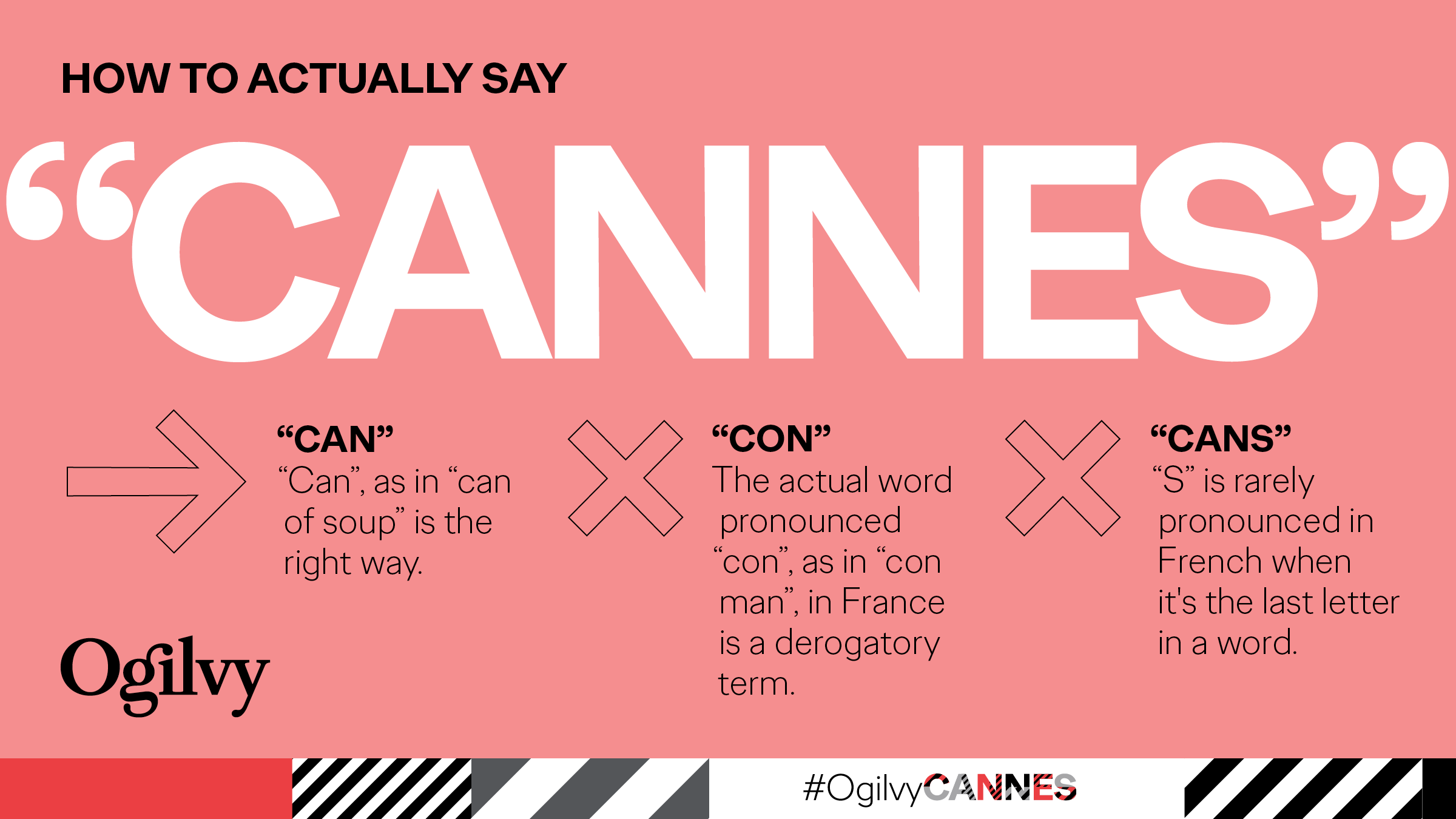 Ogilvy on Twitter "As we head into CannesLions2022, here's a friendly