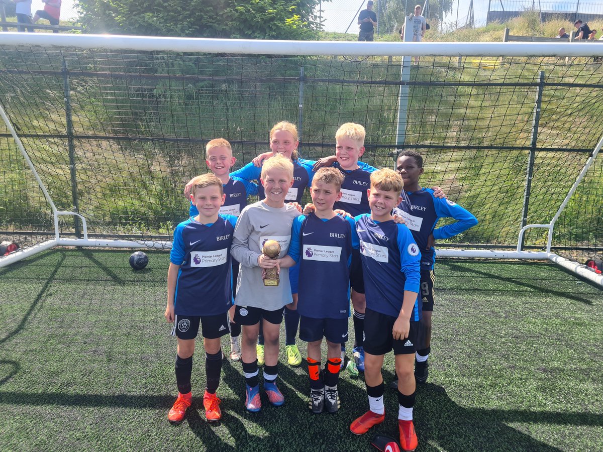 Congratulations to our Y6 children on their fantastic achievement of being crowned champions of the city as they picked up the overall winner's trophy of the SFSS Football League! #BirleyisBest