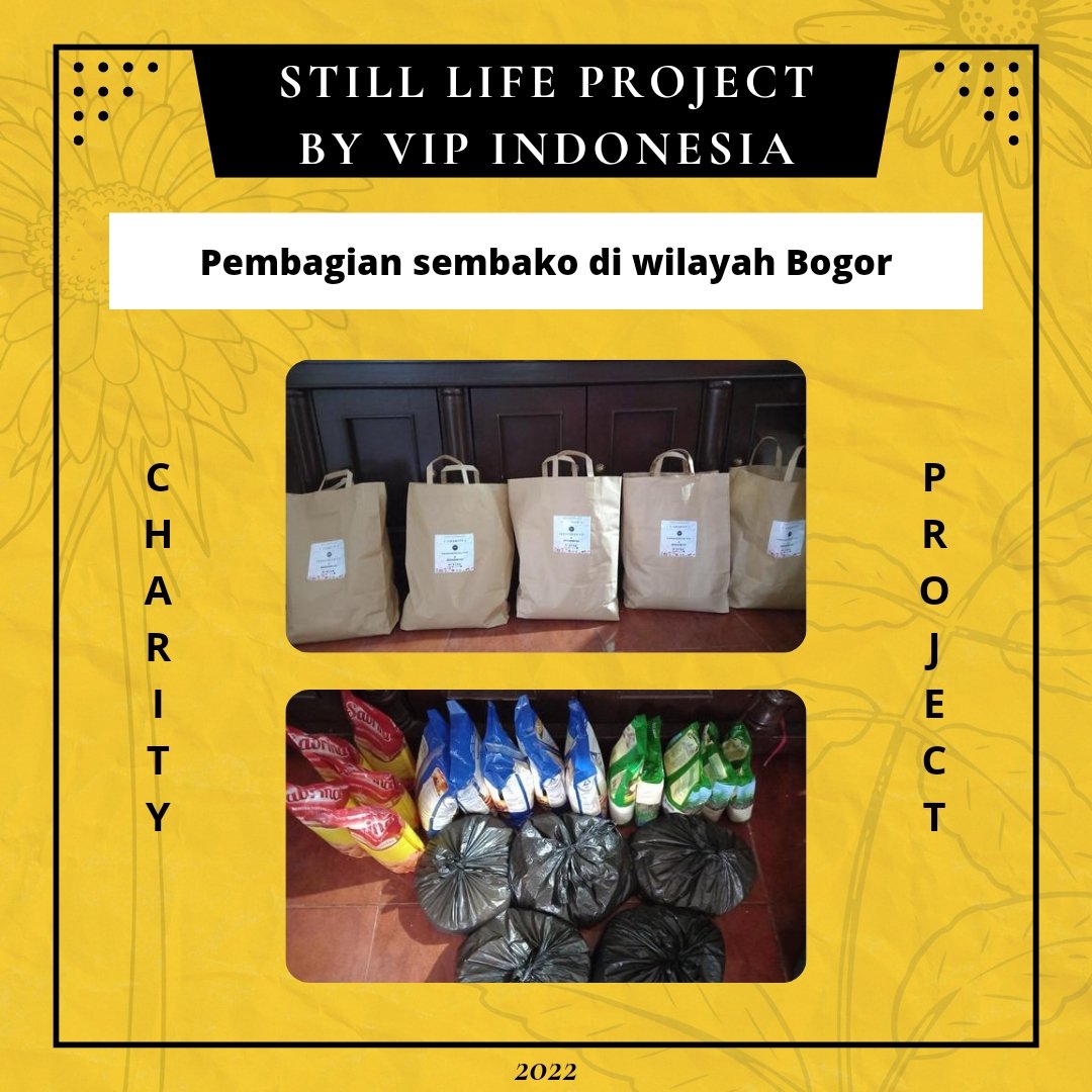 VIPs_indo's tweet photo. [ Update #StillLifeProjectINA ]

Pembagian sembako di wilayah Bogor dari VIP (Fans BIGBANG)
Juni 2022

makasih banyak ya manteman VIPs atas donasinya 💛

#StillLife
#봄여름가을겨울
@YG_GlobalVIP https://t.co/UyrErkHqMl