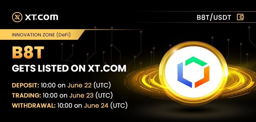 Xtbangladesh's tweet photo. #XTexchange B8T/USDT āĻā§āϰā§āĻĄāĻŋāĻ āĻĒā§āϝāĻŧāĻžāϰā§āϰ āĻ
āϧā§āύ⧠āĻāύā§āĻā§āĻļāύ āĻā§āύ⧠(DeFi) B8T āϞāĻŋāϏā§āĻāĻŋāĻ āĻāϰāĻŦā§āĨ¤
â
āĻāĻŽāĻž: 22 āĻā§āύ 10:00 (UTC)
â
āĻā§āϰā§āĻĄāĻŋāĻ: 23 āĻā§āύ 10:00 (UTC)
â
āĻāĻāĻĨāĻĄā§āϰāϝāĻŧāĻžāϞ: 24 āĻā§āύ 10:00 (UTC)
āĻŦāĻŋāϏā§āϤāĻžāϰāĻŋāϤ:
https://t.co/lwTCFOhdYh
#xtbd #xtbangladesh #B8T #cryptocurrency https://t.co/UJpzsbfpxG