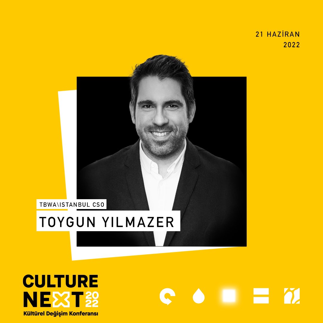 Ipsos CCO’su Yasemin Özen Güreli ve TBWA\Istanbul CSO’su Toygun Yılmazer 21 Haziran’da Culture Next 2022 sahnesinde, kültürel değişim kavramları hakkında gerçekleştirecekleri ufuk açıcı konuşmalarıyla yer alacaklar.