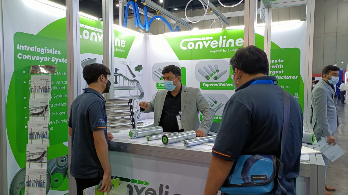 ConvelineS's tweet image. And it’s a fabulous wrap! ProPak Asia 2022 has been a great show!

A BIG thank you to everyone! It wouldn't have been a success without the incredible people who visited us, be it our customers or visitors. 
#propakasia #propakasia2022 #gravityrollers #conveyorrollers