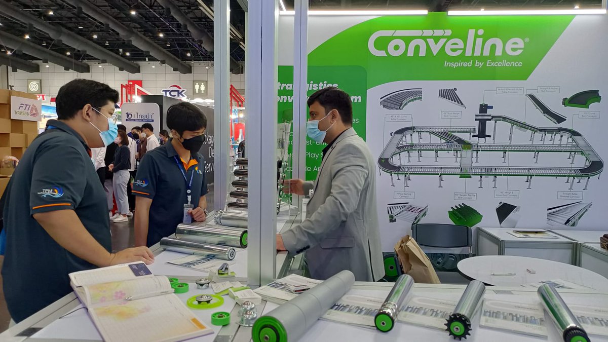 ConvelineS's tweet image. And it’s a fabulous wrap! ProPak Asia 2022 has been a great show!

A BIG thank you to everyone! It wouldn't have been a success without the incredible people who visited us, be it our customers or visitors. 
#propakasia #propakasia2022 #gravityrollers #conveyorrollers