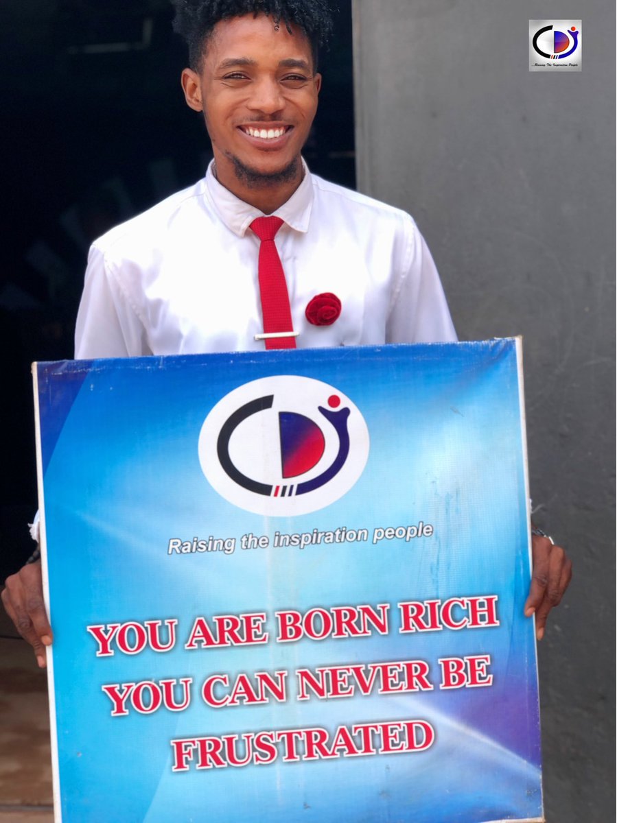 CdiChurch's tweet photo. Welcome to a brand new week!
Remember you can never be frustrated!
Go and flourish
#thecdichurch #confessionfortheweek #imbornrich #neverbefrustrated #newweek #pstkcahaiwe #pushweek https://t.co/voQwiUEYEh
