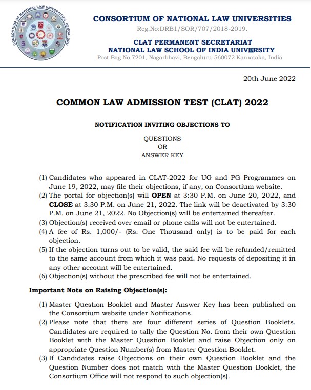 ShikshaDotCom's tweet image. CLAT 2022 answer key and question paper released, Download here - 
shiksha.com/law/clat-exam-… 
#clat #clatanswerkey #clat2022 #clatupdate