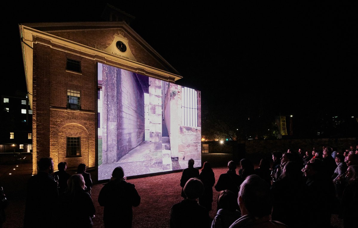MusHistoryNSW's tweet photo. Delve into the digital world of artist #DanielCrooks and his mesmorising work #BoundaryConditions at After Dark at Hyde Park Barracks on 30 June. 

With talks, music workshops, and performances from the experimental music &amp; sound art world.
 
Book now: https://t.co/Y0qe8qn9Qa https://t.co/rG9YccvWZ4
