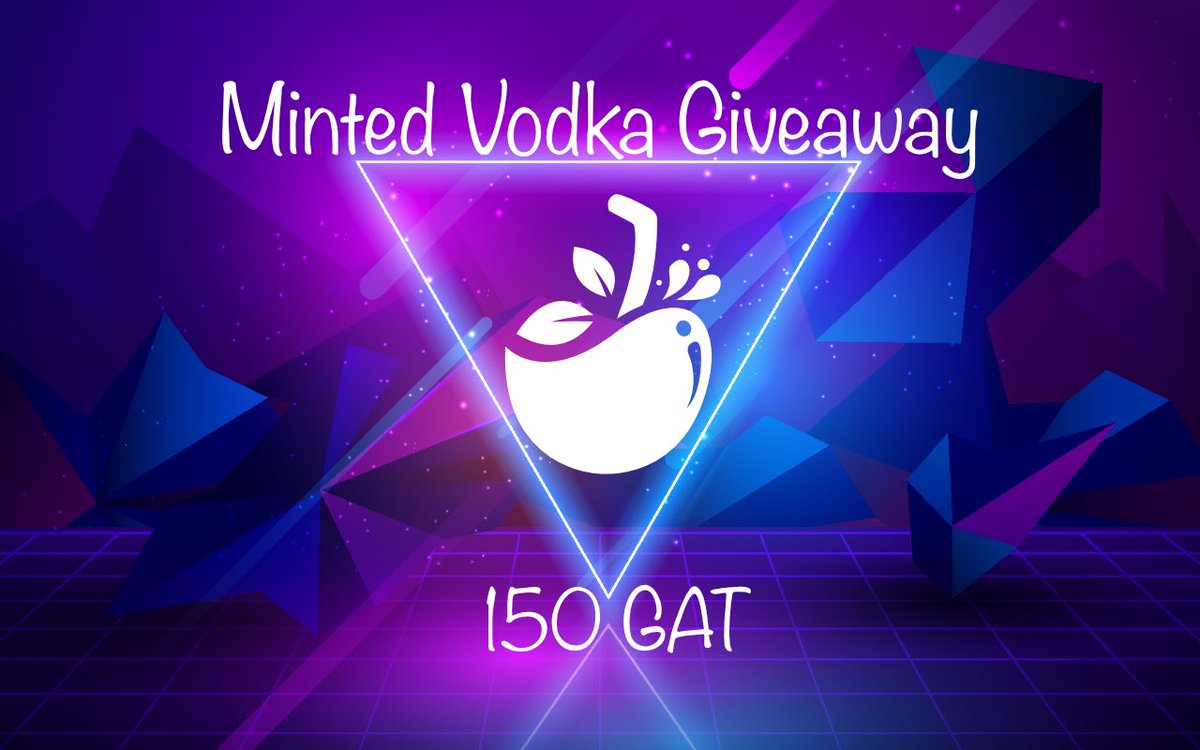MintedVodka's tweet photo. Minted Vodka 3K followers giveaway

Enter the giveaway for a chance to win 150 GAT.

150 GAT to 1 winner! Ends once our twitter account reaches 3000 followers! 

To Enter: 
1. Follow Minted Vodka on Twitter
@MintedVodka
 
2. Like and RT 
#Giveaway #NFTCommunity #NFTMarketplace https://t.co/ynWQIVgA9I