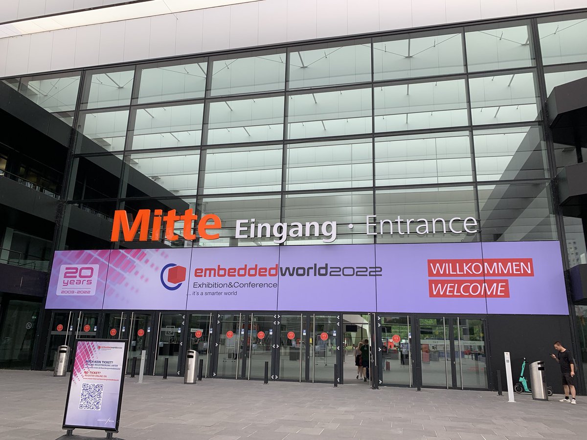 AMI_PR's tweet photo. We’re on the ground in Nuremberg and getting ready to welcome everyone to Embedded World 2022! #ew22 #FIRMlySecure https://t.co/5xlgyA9YaM