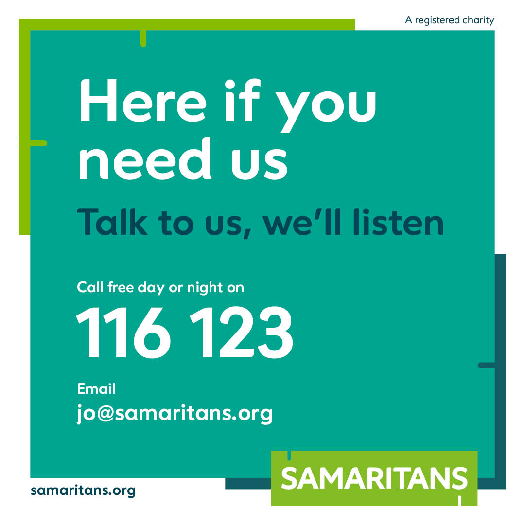 Samaritans tweet media