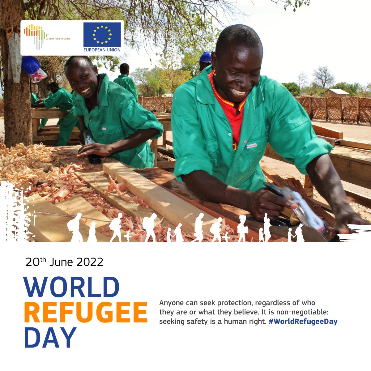 With over 1.5 million refugees, Uganda 🇺🇬 hosts the largest number of refugees in Africa. On this #WorldRefugeeDay, #TeamEurope 🇪🇺 commends @GovUganda for its progressive refugee hosting policy and for providing a safe haven for refugees. #WithRefugees #EUandUganda