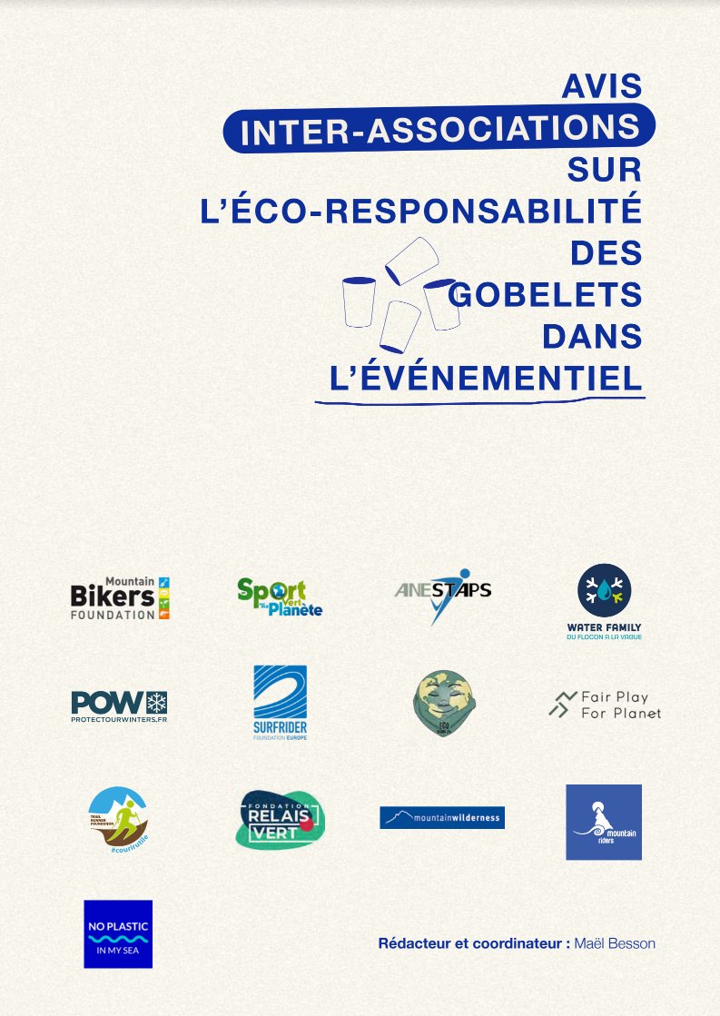 MaelBesson_SDD's tweet photo. Quel système de gobelet événementiel est le plus écoresponsable ?
13 ONG prônent le gobelet réutilisable ET réutilisé.
Il est indispensable de garantir que les gobelets événementiels réutilisables type Ecocup soient réellement réutilisés.
https://t.co/Vcw90nOAA6 https://t.co/v4bZ2wlUew