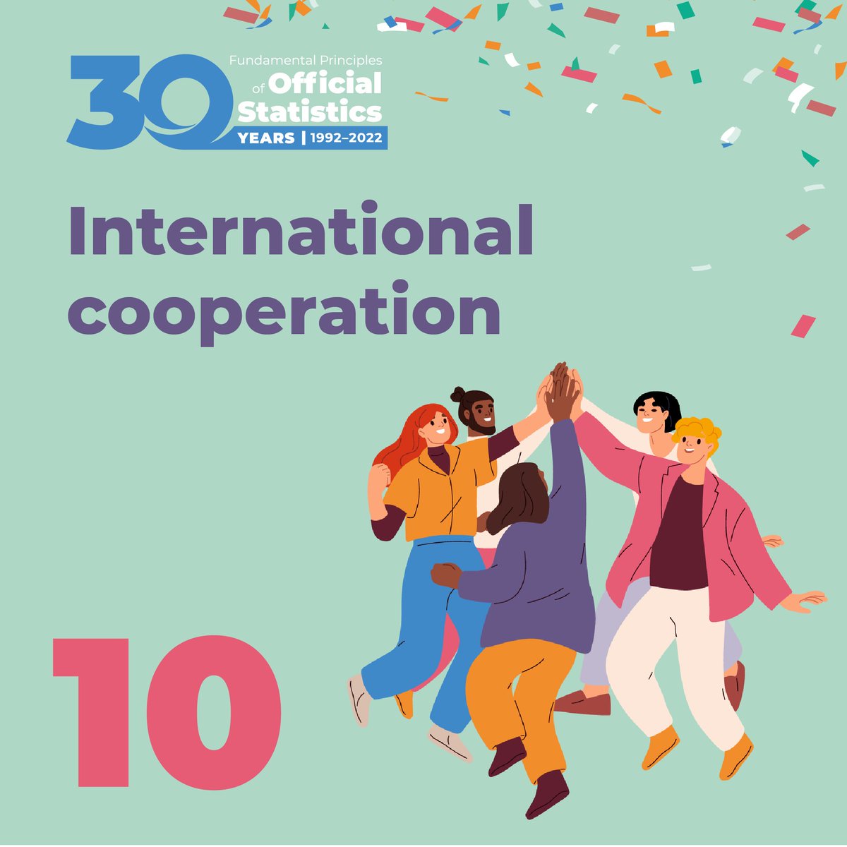 StatPoland's tweet photo. For the past two weeks, @StatPoland and @CSOIreland promoted the 10. #UNFPOS Principle on international cooperation. We would like to thank @unecestat and all #cesUNECE countries involved in promoting and celebrating #30FPOS. Check out all campaigns: https://t.co/wkn0DVbfIJ https://t.co/u1UZsivfKk