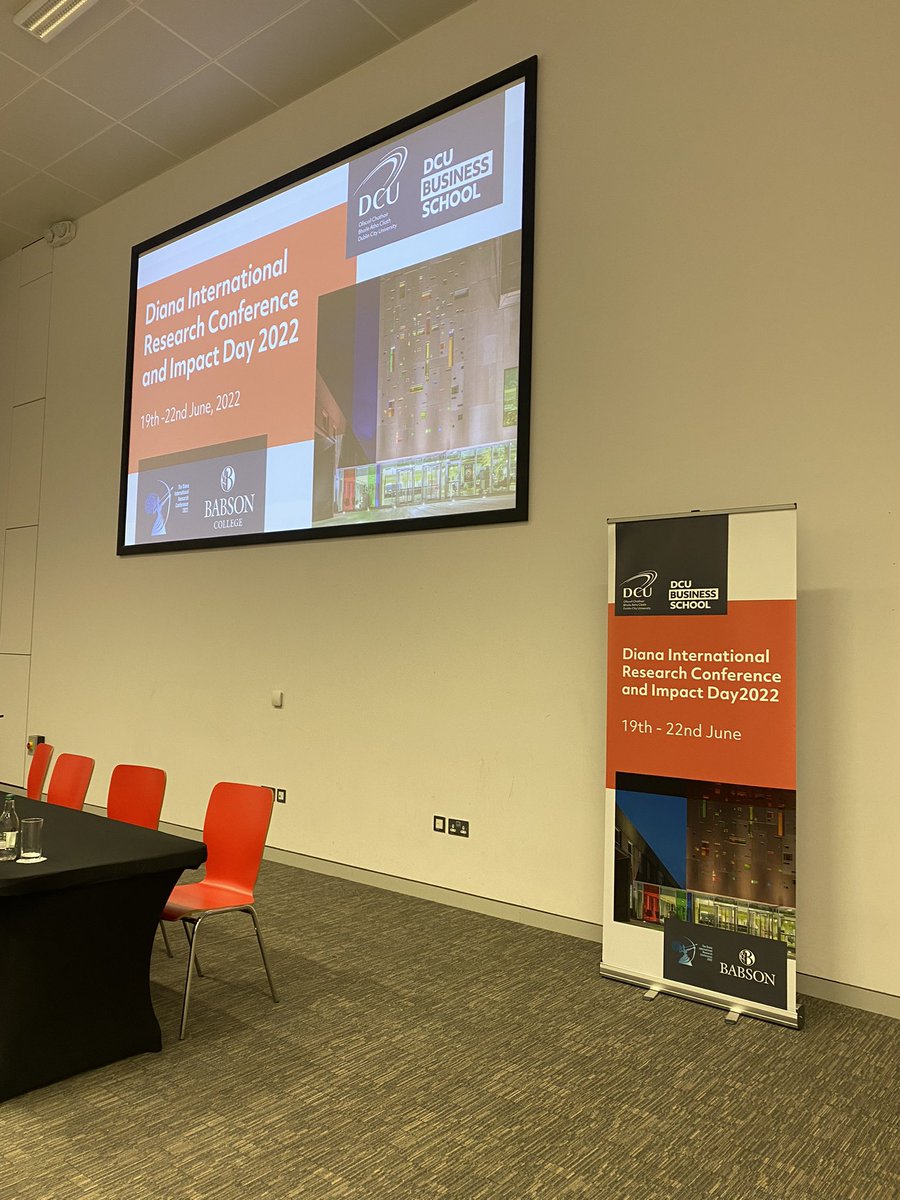 Delighted to welcome <a href="/BabsonDIRI/">The Diana International Research Institute (DIRI)</a> to DCU this morning and our President <a href="/DaireKeogh/">Daire Keogh</a>  <a href="/DCU/">Dublin City University</a> is opening proceedings.
