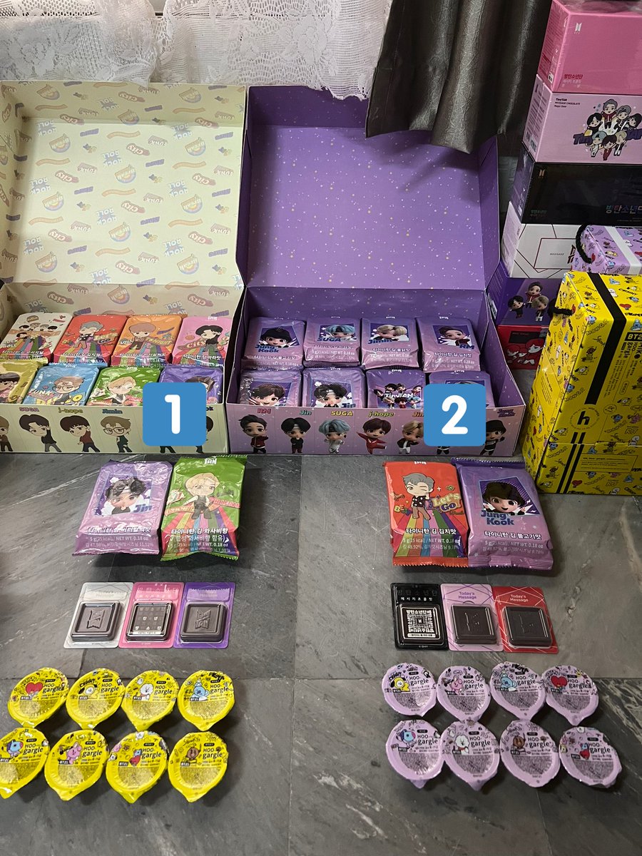 แจกขนมจาก Tiny tan และ BT21 จำนวน 2 เซตให้กับฟลว เนื่องจากมีฟลวครบ 100 ค่า 🥰

กติกา : รีทวิต เท่านั้น (แจกให้เฉพาะฟลวนะคะ)
📮 ไม่เสียค่าจัดส่ง

สุ่มวันที่ 22/06/2023 เวลา 20:00 
ใครเป็นฟลว อย่าลืมมาเล่นด้วยกันน้า 🤍