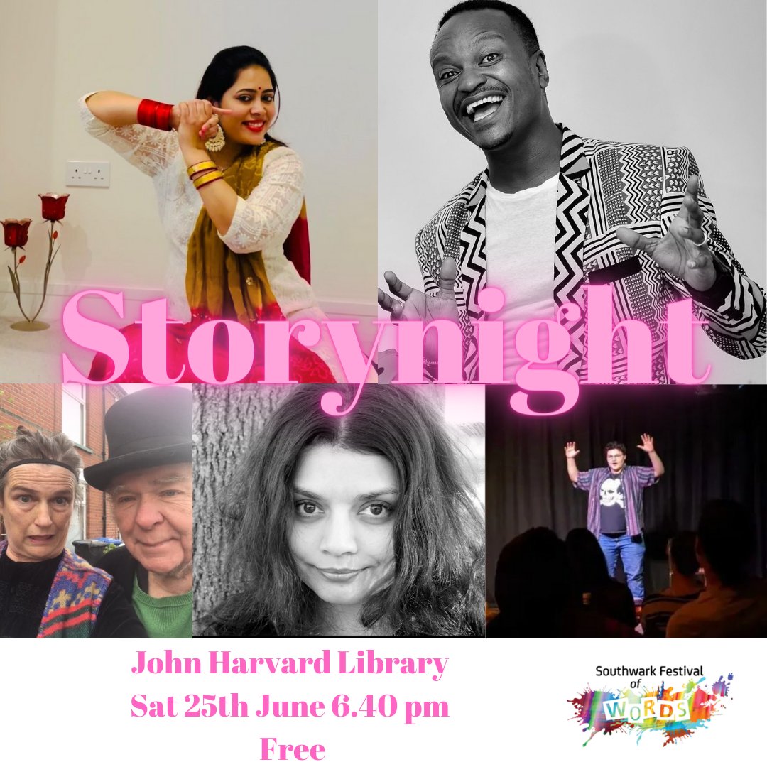LondonDreamtime's tweet photo. Warm your heart, chill your bones and let your imagination take flight! This Saturday at #JohnHarvardLibrary @se1 and it's FREE.
๐ฅFeaturing Vaishali Raithatha, @sonofgithae Grethe Mangala Jensen, Sarah Walker and Barrie DeLara @Yelly_the_Jelly ๐ฅ
https://t.co/PAxRrtTUj7 https://t.co/b1Vc8BgPtS