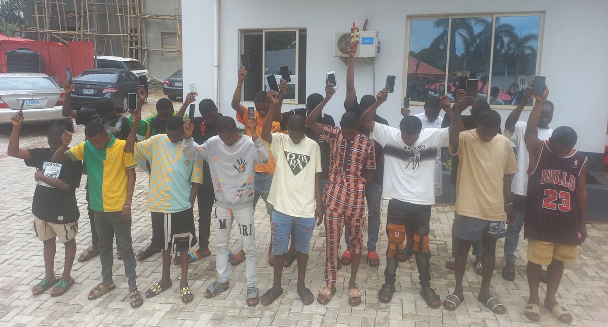 officialEFCC's tweet photo. Thirty-Five Internet Fraud Suspects Arrested in Ibadan

Thirty-five suspected internet fraudsters have been arrested by the Ibadan Zonal Command of the Economic and Financial Crimes Commission, EFCC. https://t.co/S3UFEhvBYU