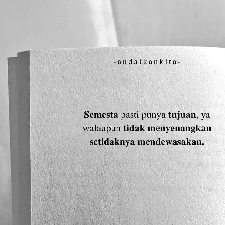 Universe has mission