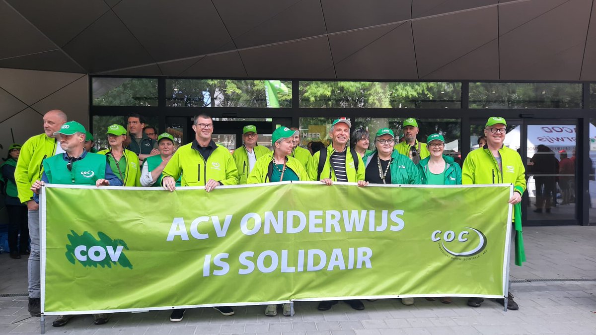 ACV onderwijs ⁦<a href="/hetCOV/">COV</a>⁩ solidair in manifestatie koopkracht ⁦<a href="/ACV_Vakbond/">ACV</a>⁩